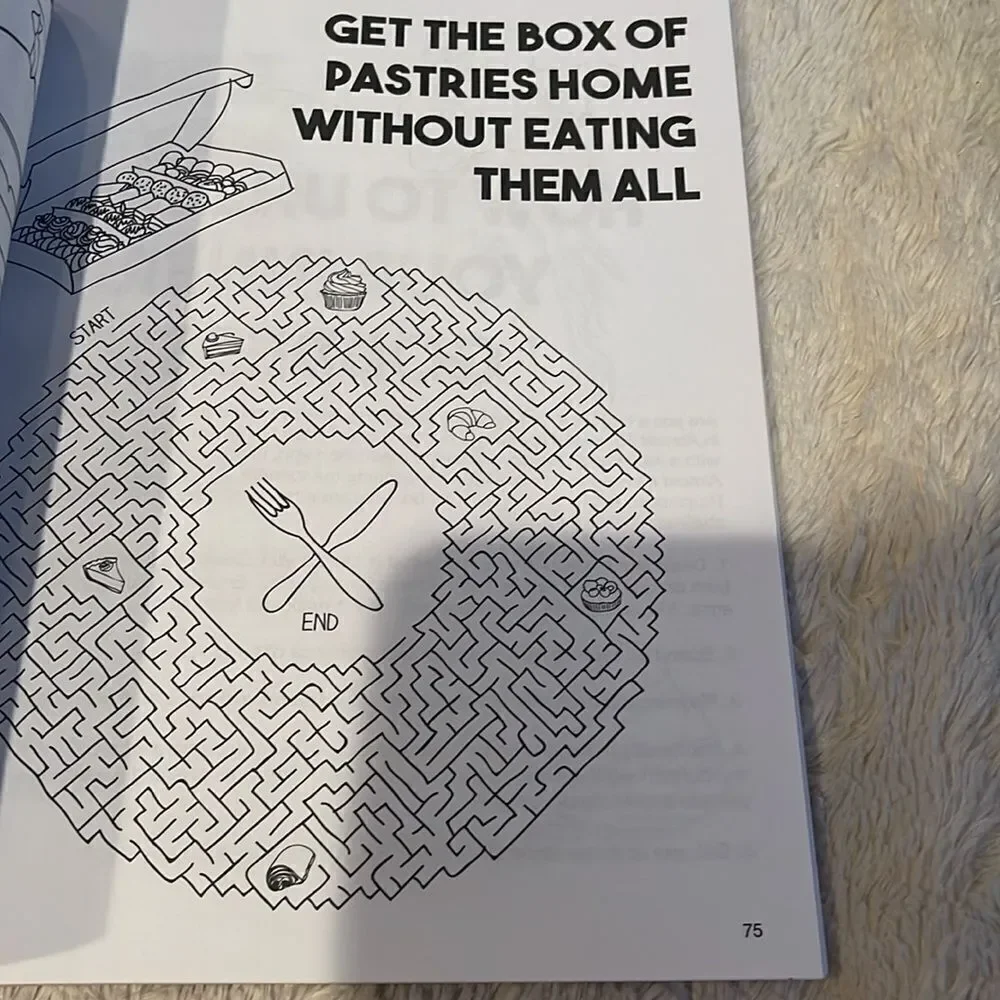 NEW the big fat activity book for pregnant people